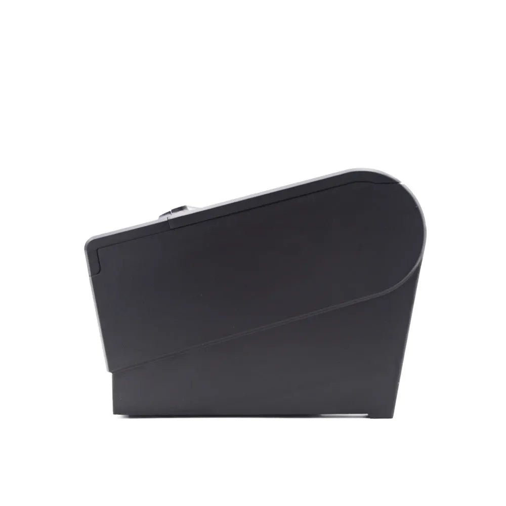 Black 80mm kitchen thermal receipt printer with Ethernet port for restaurant POS systems