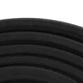 Black rubber sliding door seal for Toyota Hiace High Roof, 5 metre length