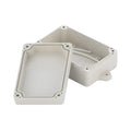 White ABS plastic F4B-1 waterproof instrument box for security monitoring equipment.