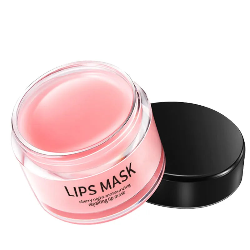A lip box containing a 20-30g moisturising lip mask for dry, rough lips.