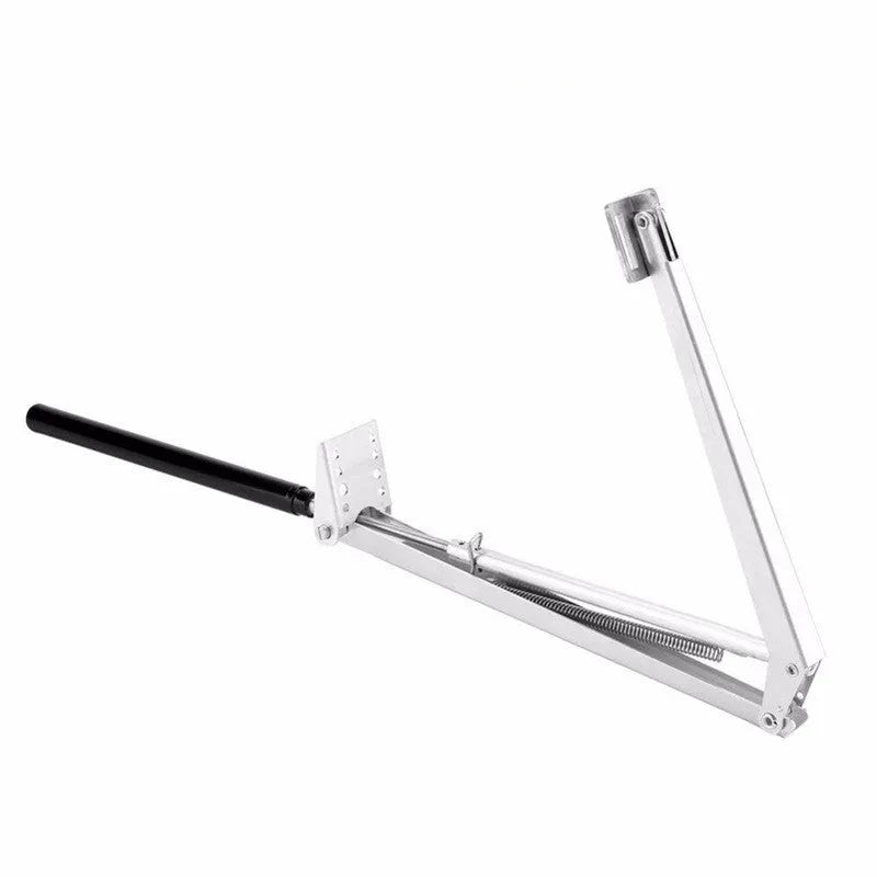 Automatic aluminum alloy greenhouse window opener kit in silver and black colours