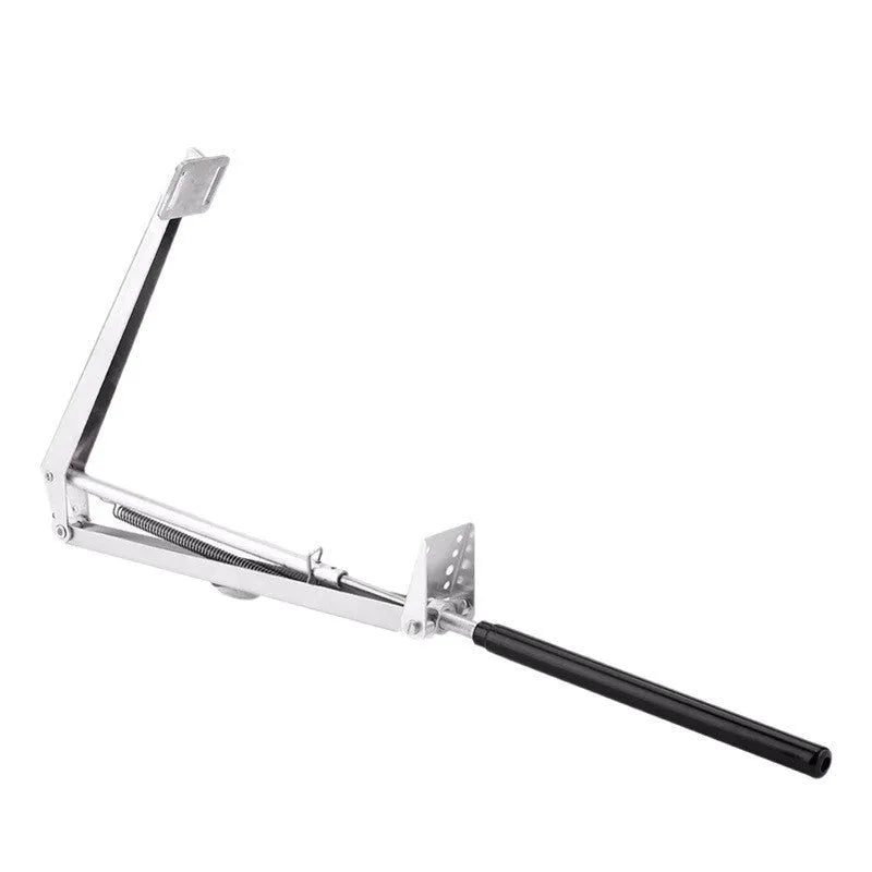 Automatic aluminum alloy greenhouse window opener kit in silver and black colours