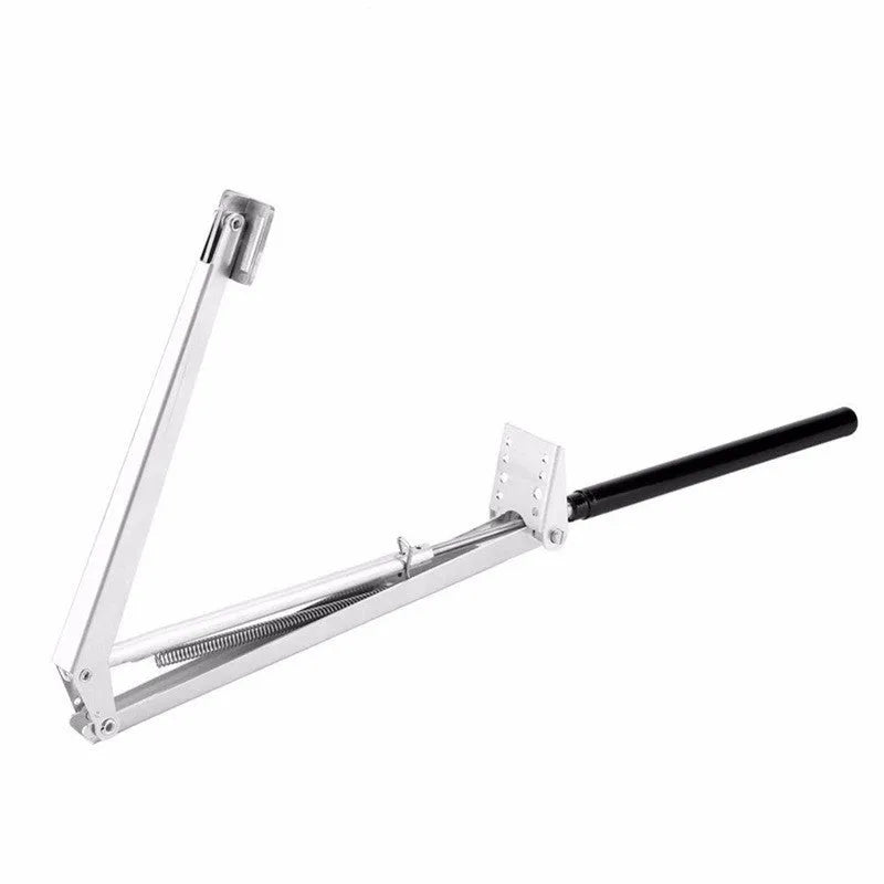 Automatic aluminum alloy greenhouse window opener kit in silver and black colours