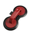 Black burger press mould on kitchen counter making hamburger patty