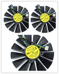 EVERFLOW T129215SM 95mm square cooling fan for GPU P104-100 4G graphics card replacement