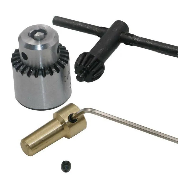 Hard alloy drill chuck accessory set with 3.17mm tail hole for electric drill maintenance