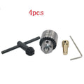 Hard alloy drill chuck accessory set with 3.17mm tail hole for electric drill maintenance