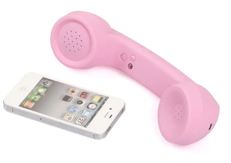 Bluetooth retro microphone wireless headset in hanging ear design with six colour options