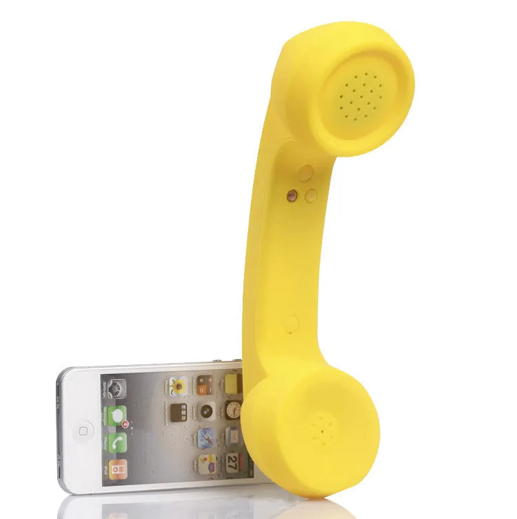 Bluetooth retro microphone wireless headset in hanging ear design with six colour options