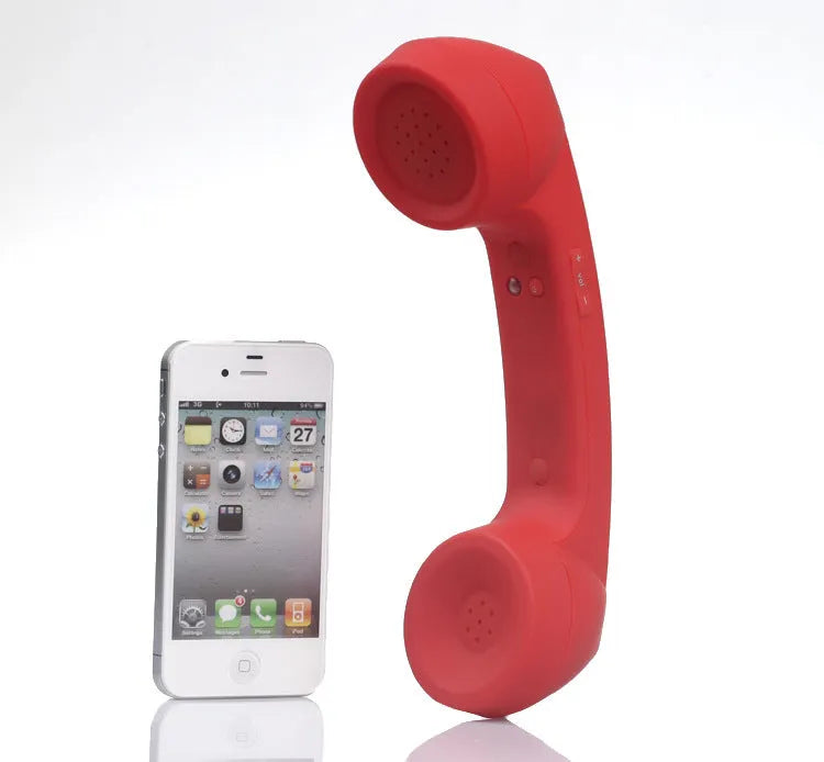 Bluetooth retro microphone wireless headset in hanging ear design with six colour options