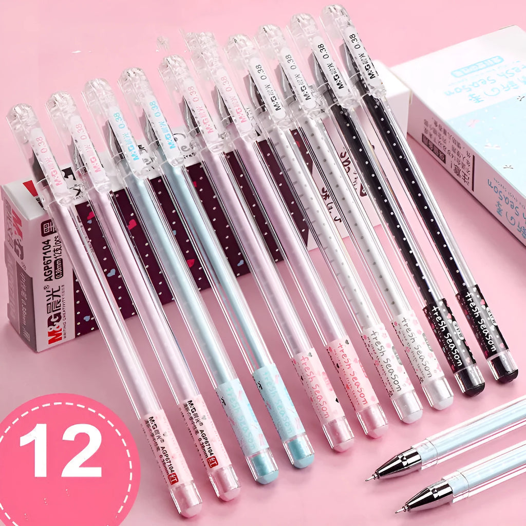 Cartoon syringe style neutral pen with plastic shell in black, blue and red colour options