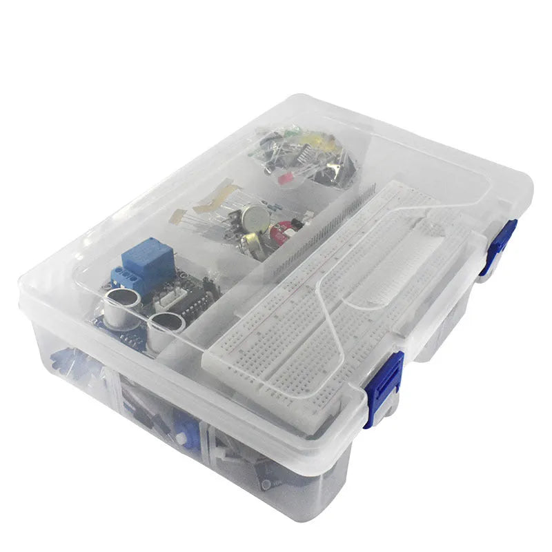 Arduino Uno R3 starter kit with RFID sensor and white plastic storage box