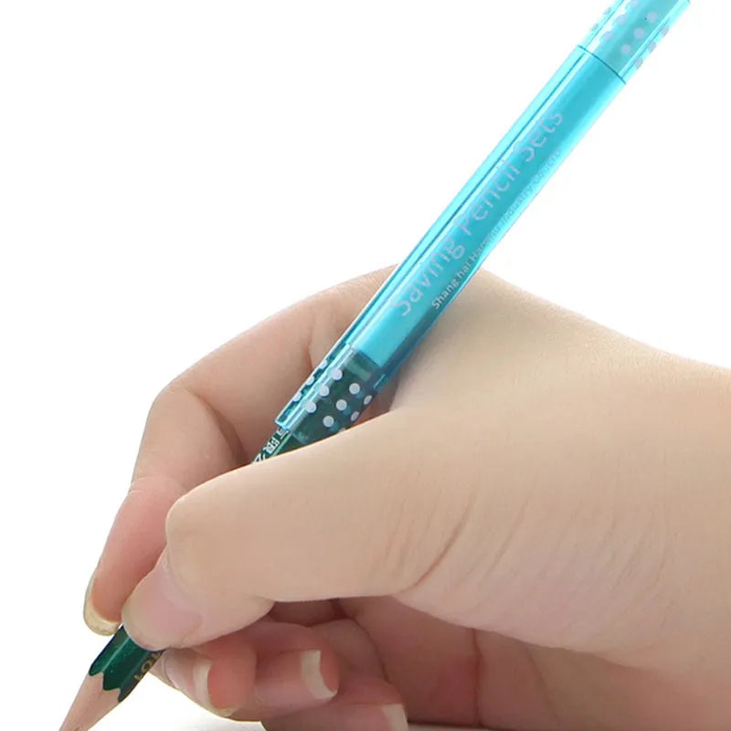 Pencil extender extension rod measuring 9cm with 0.7mm opening for student supplies