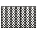 Car honeycomb rear taillight decoration sticker rectangular paper 48cm x 30cm black