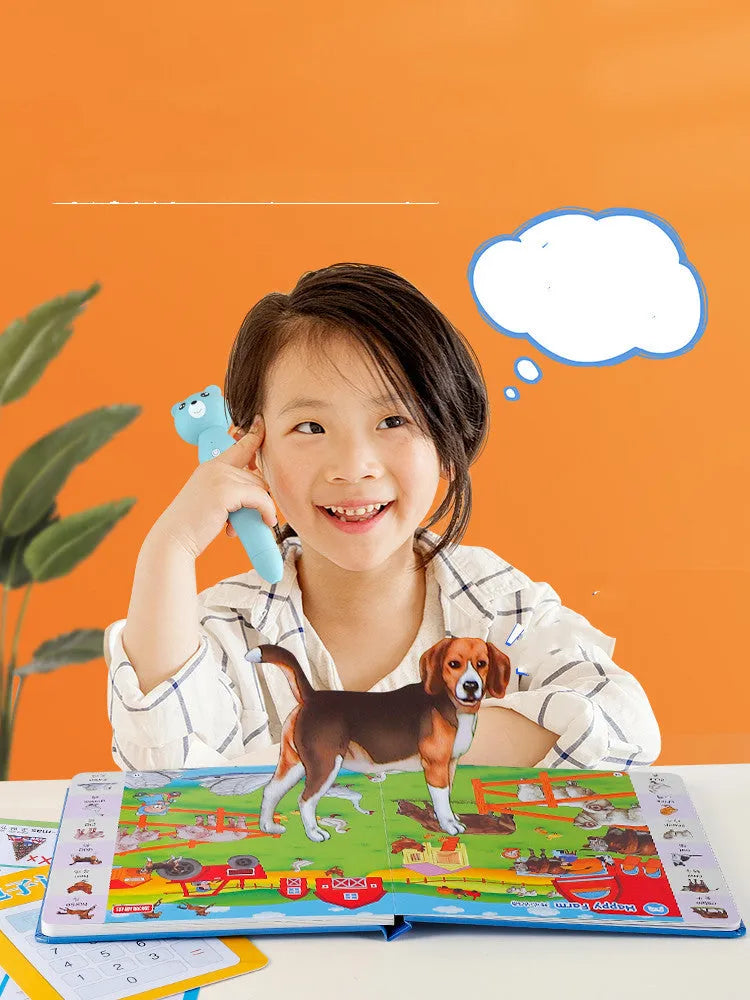 Little Oxford bilingual reading pen for children with point-and-read technology