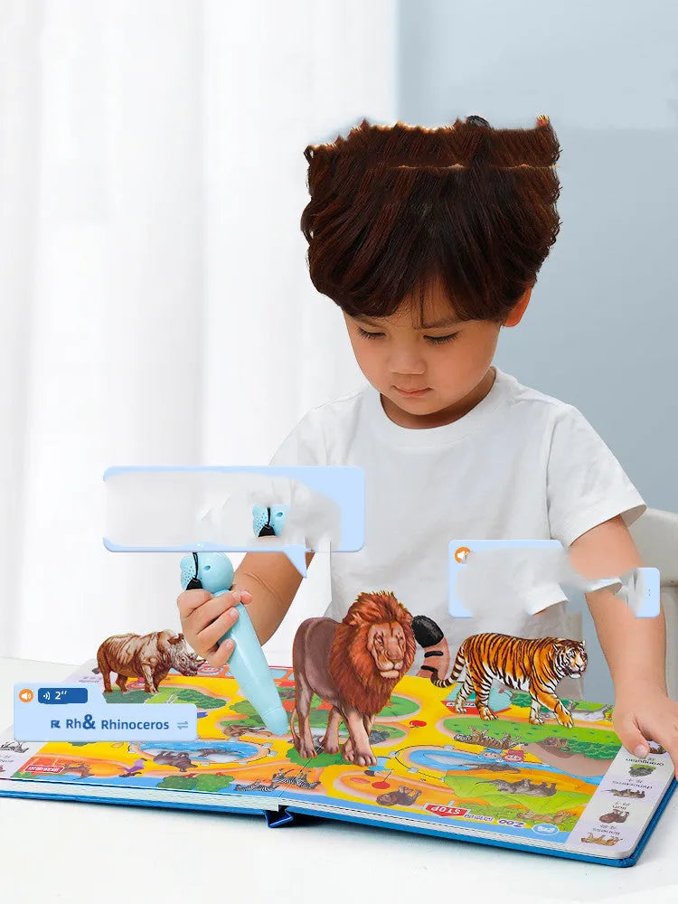Little Oxford bilingual reading pen for children with point-and-read technology