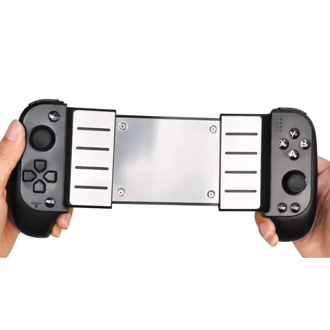 Cytec wireless Bluetooth game controller with telescopic arms extended holding smartphone
