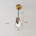 Long-line walnut wood wall chandelier with carving details and warm white LED lighting