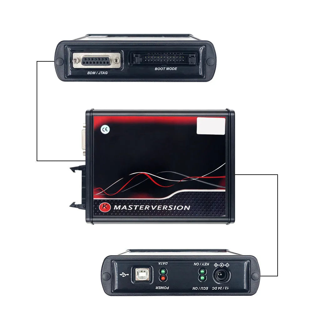 KESS V2 car diagnostic tool with unlimited point connection and brush writing maintenance set