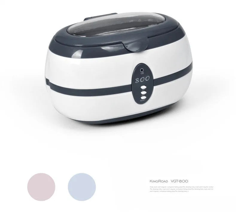Ultrasonic glasses and jewellery cleaning machine with 35W frequency and 155mm chamber