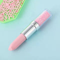 Diamond painting drill pen tool for 5D diamond embroidery available in green, pink or purple colours