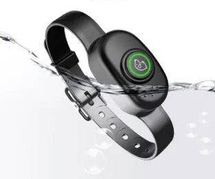 Waterproof rechargeable remote dog training collar with shock vibration sound modes