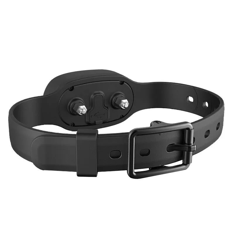 Waterproof rechargeable remote dog training collar with shock vibration sound modes