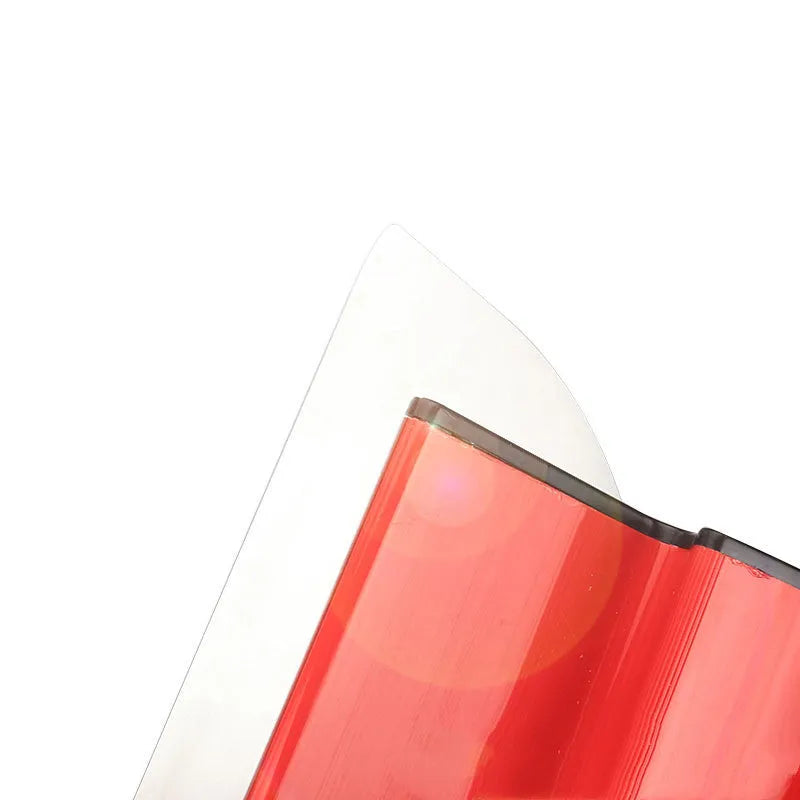 40cm leveling scraper wall paint tool with red handle and metal blade for putty and wallpaper