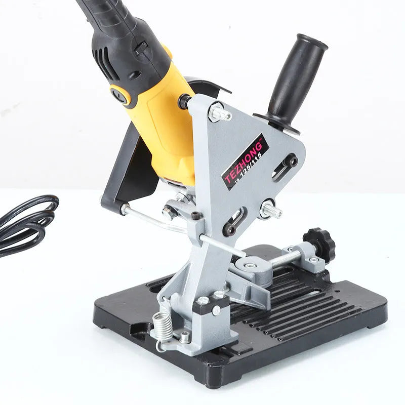 Alloy angle grinder bracket with 125mm length for industrial tool mounting
