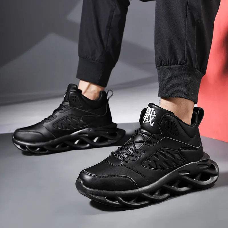 Men's camouflage sports leisure blade old shoes with round toe, low top, rubber sole and front tie in summer style