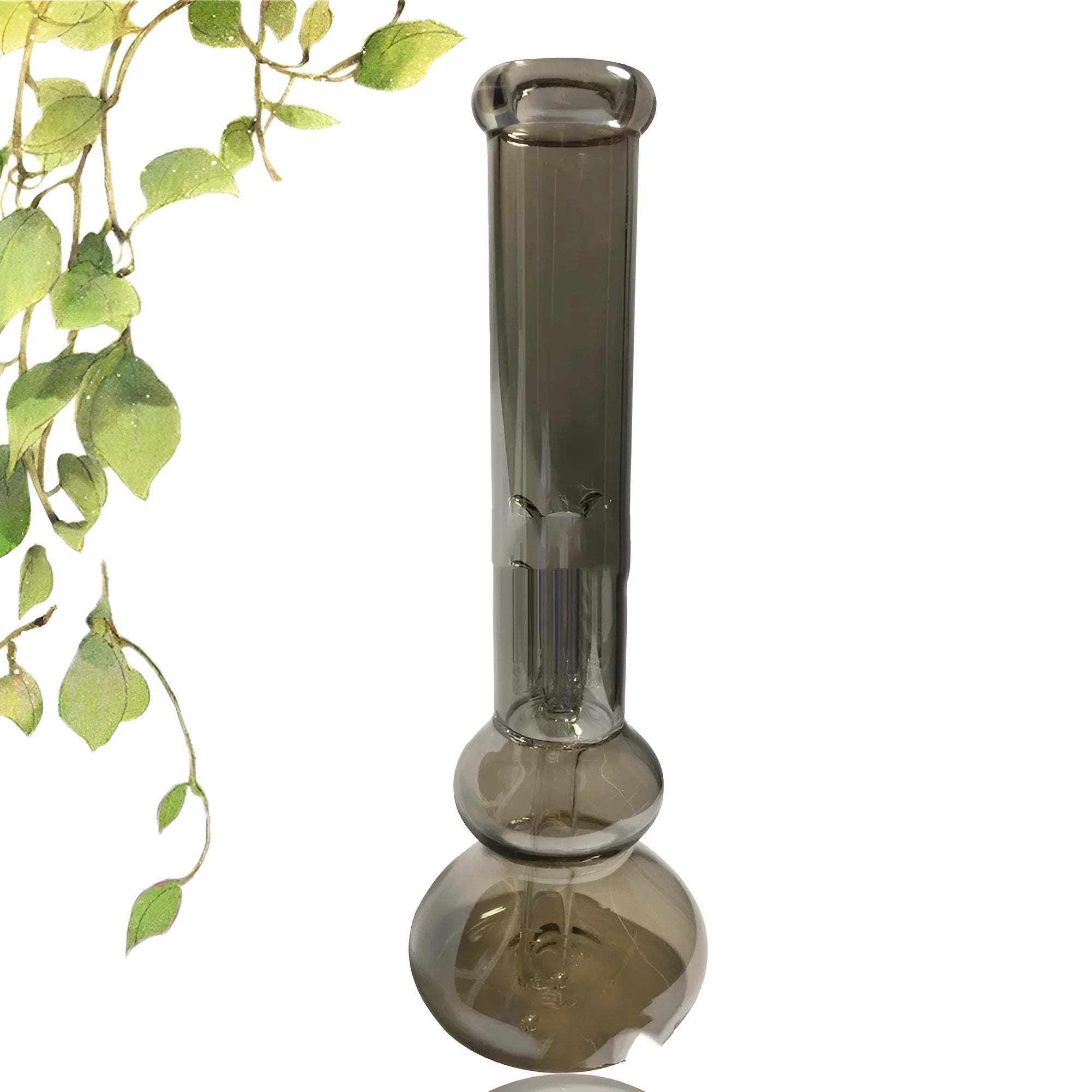 Pure colour glass decorative vase with American geometric style for tabletop display