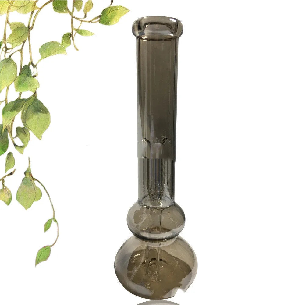 Pure colour glass decorative vase with American geometric style for tabletop display