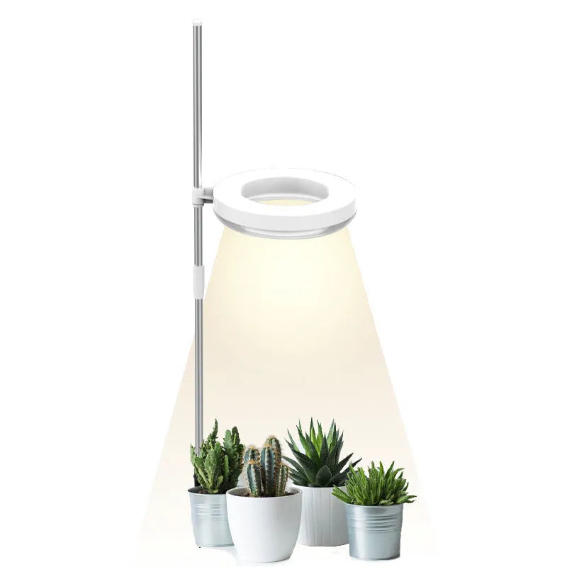 PC shell plant growth lamp with full spectrum lighting for indoor plants