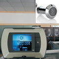 LCD visual monitor door peephole with indoor screen unit and outdoor camera