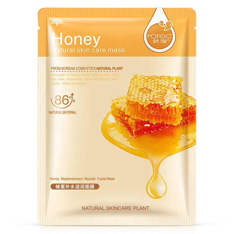 Single-chip surface mounted plant care mask with Aloe Vera 30g for normal skin
