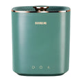 Green and white mini portable washing machine for underwear and socks with ozone sterilization feature