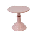 Three-tier black dessert stand with 25cm diameter plates for wedding cake buffet display
