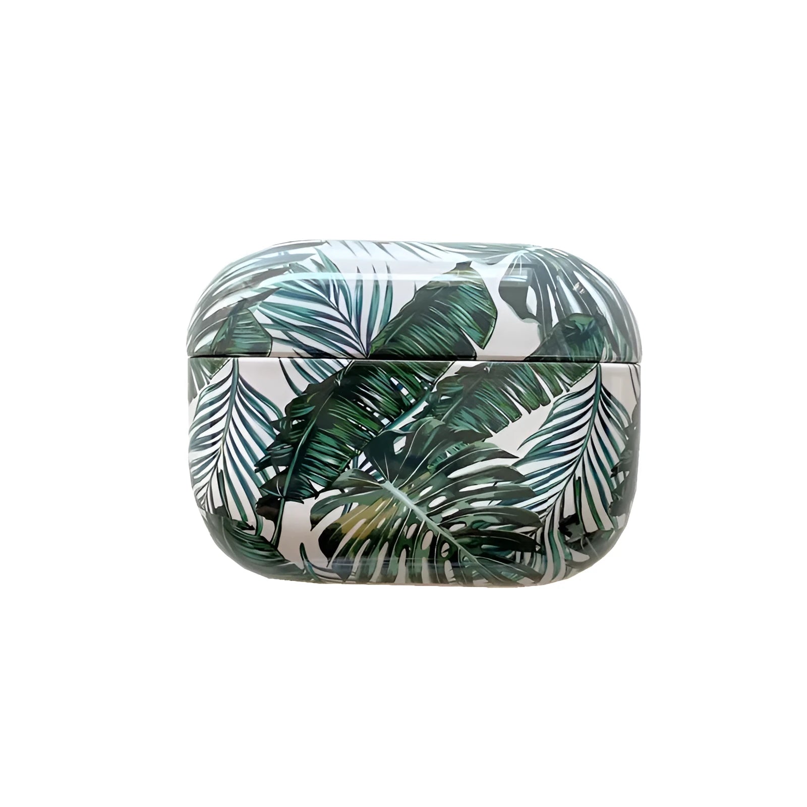 Banana leaves design AirPods protective case in blue colour for AirPods Pro