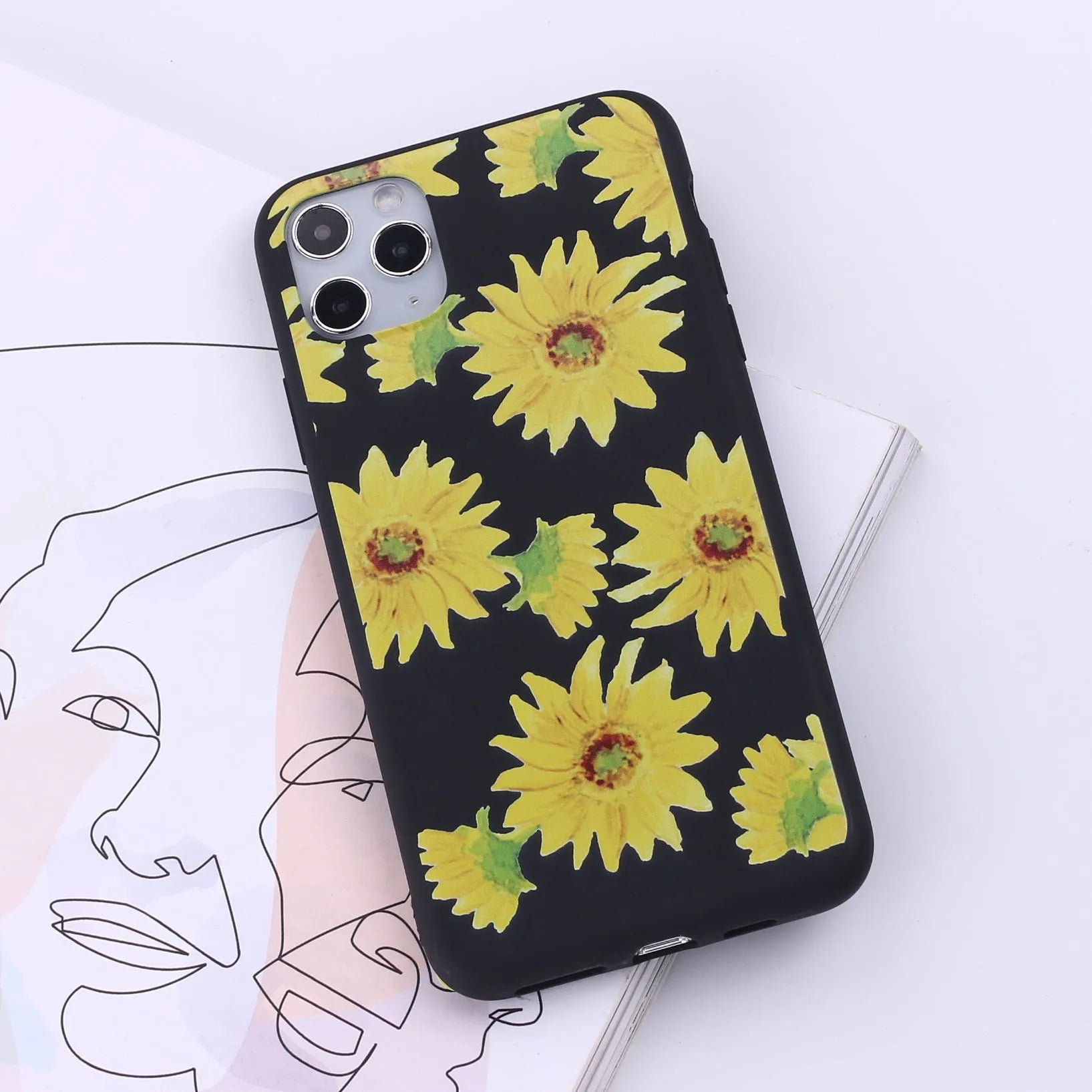 Apple iPhone mobile phone case in various colours showing TPU flexible construction
