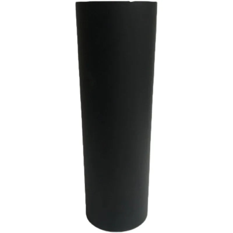 A4 matte black PVC self-adhesive sticker sheets in fine sand finish, 50 sheets per pack