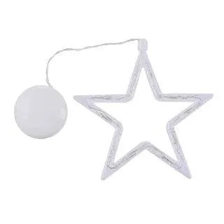 Christmas LED suction cup chandelier lights with Santa Claus, elk and snowman designs for window decoration
