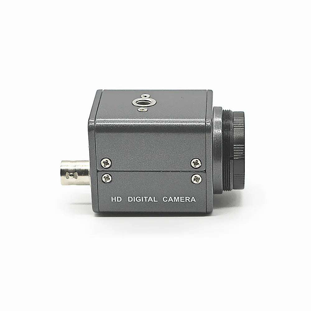 HC-109 industrial microscope camera with metal housing and 500,000 DPI resolution