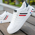Men's classic lace-up sports shoes in black, shown on a size chart for sizes 39 to 44.