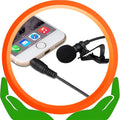 Sing It mobile phone karaoke condenser microphone with 1.5m cable and omnidirectional pickup