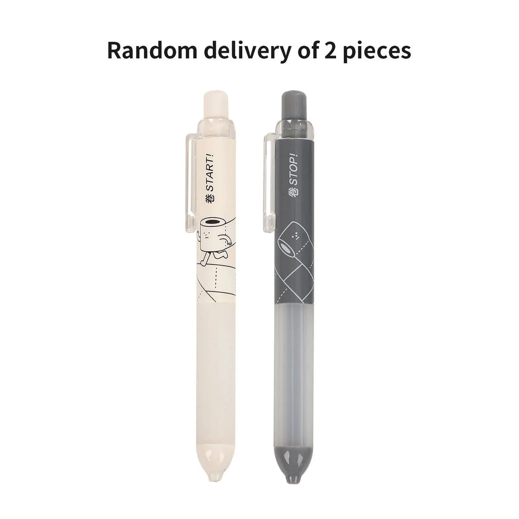 Activity brand black and white 0.5mm mechanical pencils with cloud grip, 2-pack.