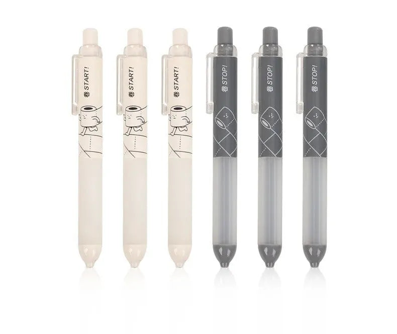 Activity brand black and white 0.5mm mechanical pencils with cloud grip, 2-pack.
