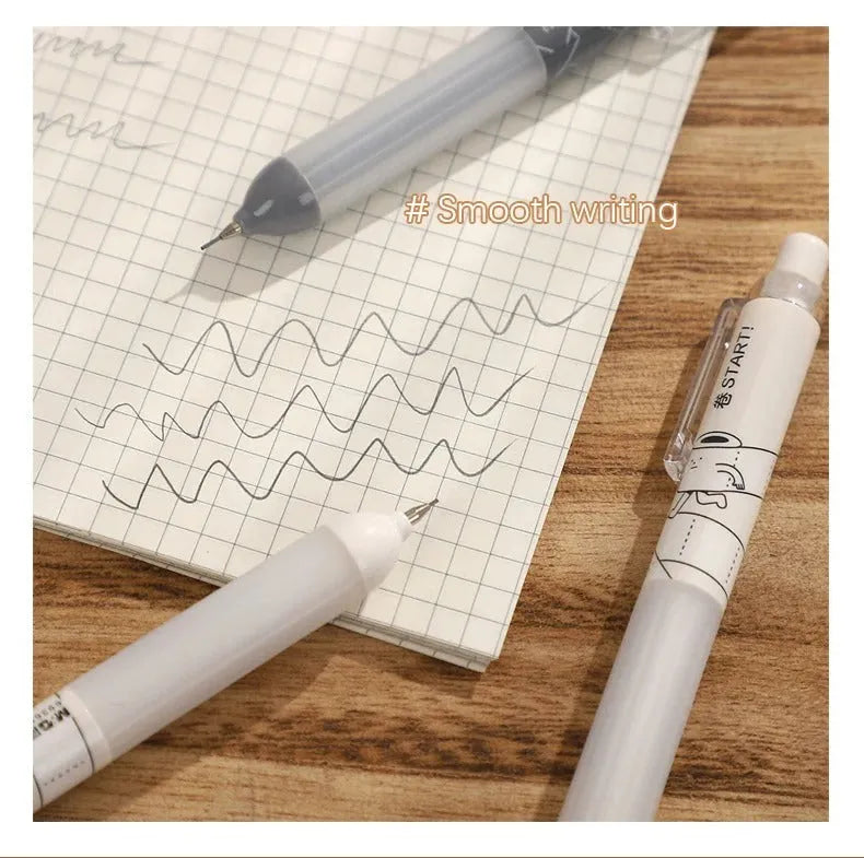 Activity brand black and white 0.5mm mechanical pencils with cloud grip, 2-pack.