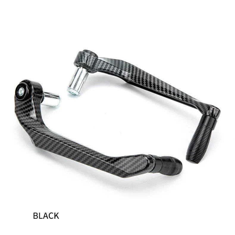 Pair of water transfer printed aluminium motorcycle hand guards in selected colour.