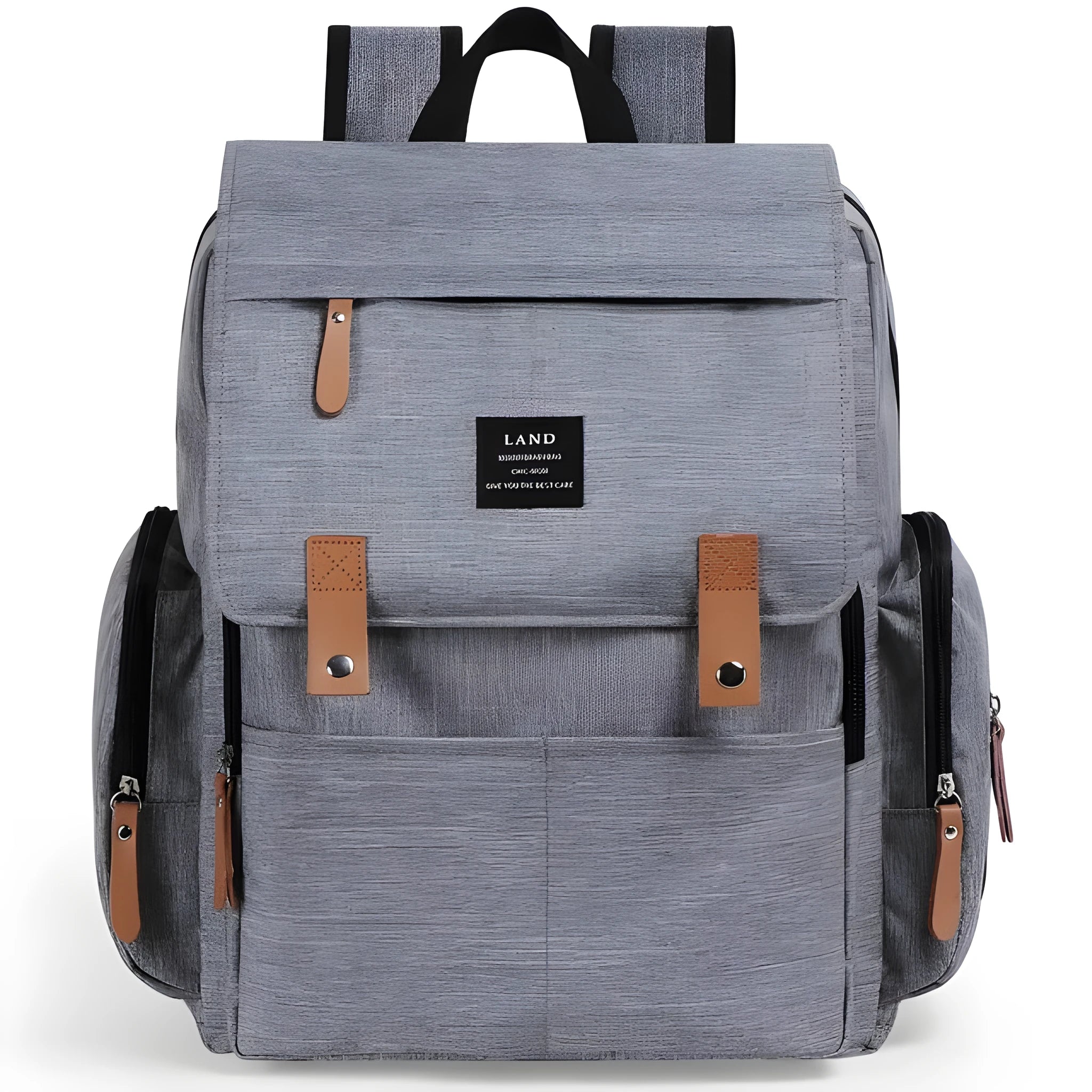LAND large capacity oxford cloth diaper backpack with changing mat in various colours