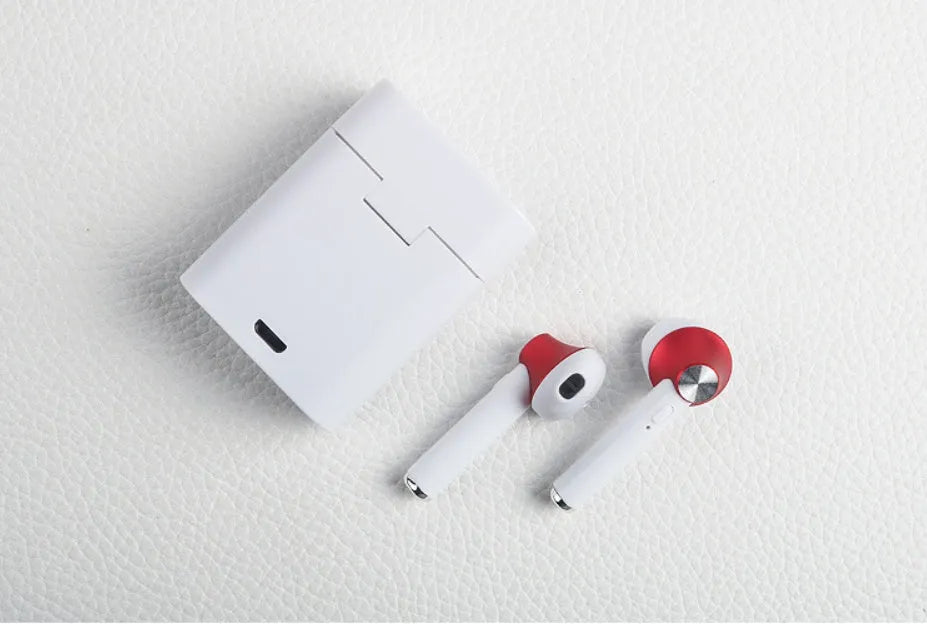 Sports Bluetooth headset in five colour versions with wireless earbuds